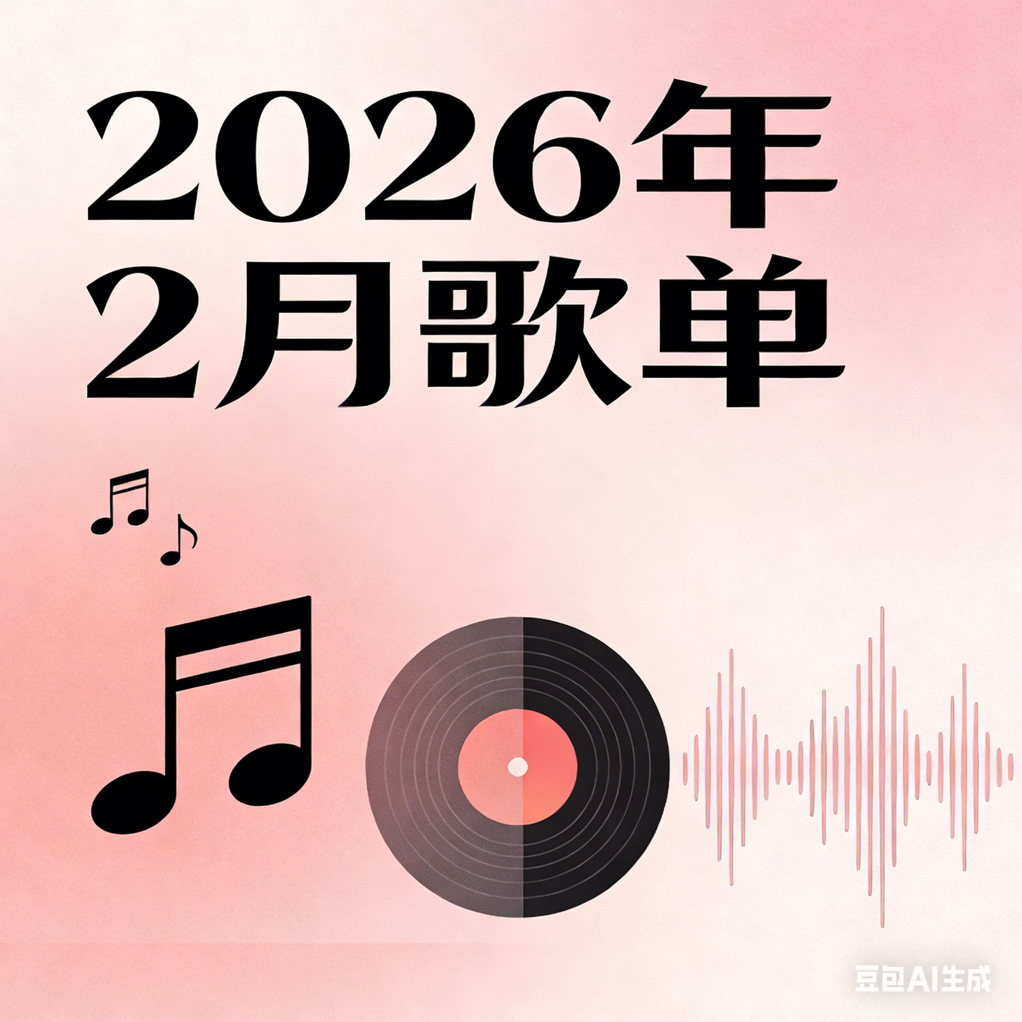 优衣库2026年2月歌单